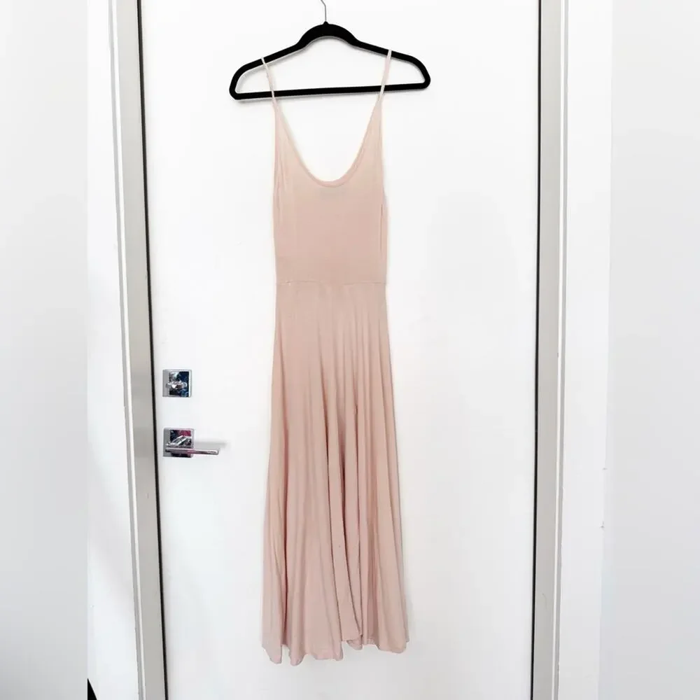 Reformation Pale Pink Fit & Flare Dress - Picture 2 of 5